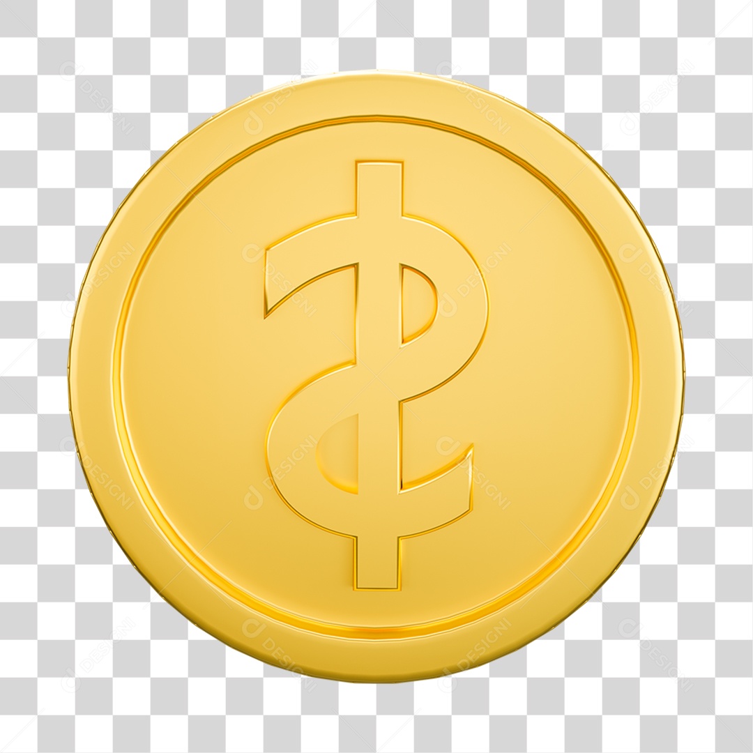 Moeda Bitcoin Online PNG Transparente