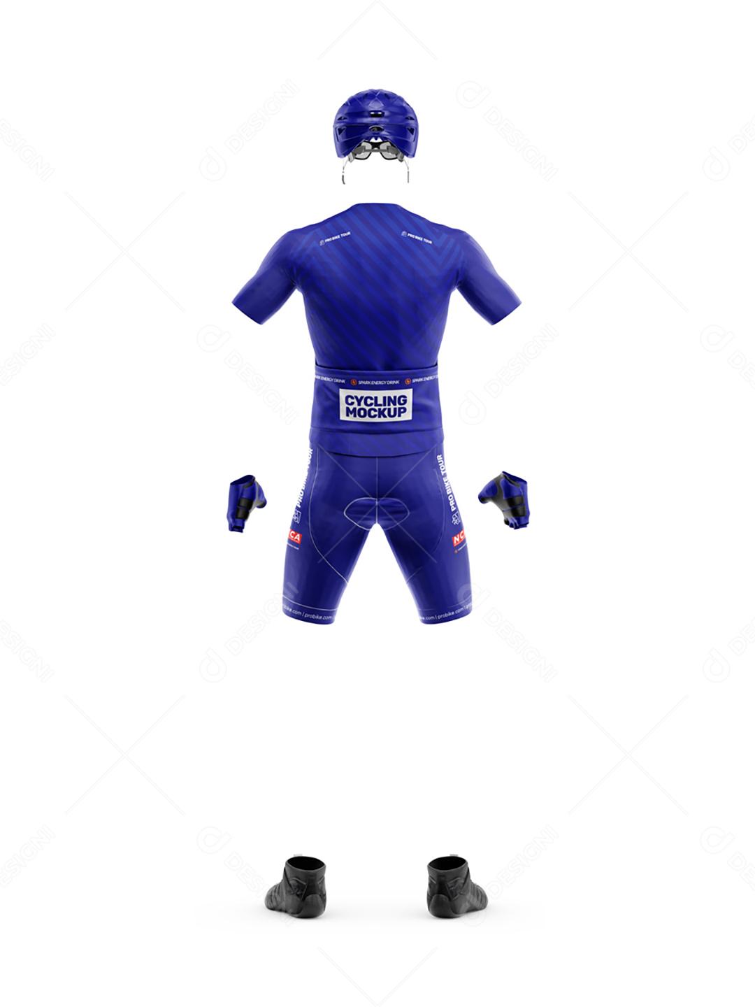 Mockup ciclismo - Costas PSD