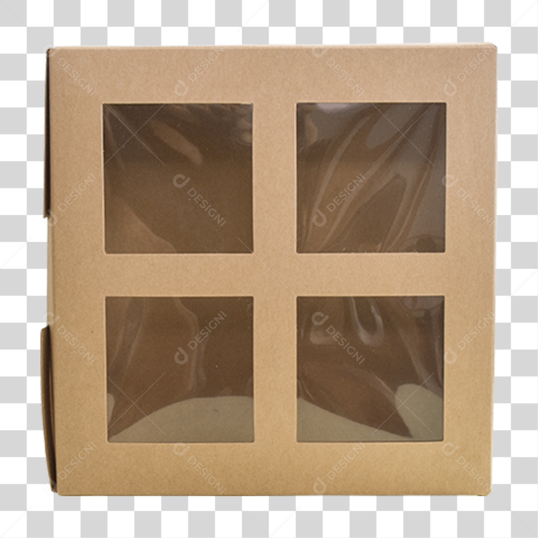 Caixa de Papelão PNG Transparente
