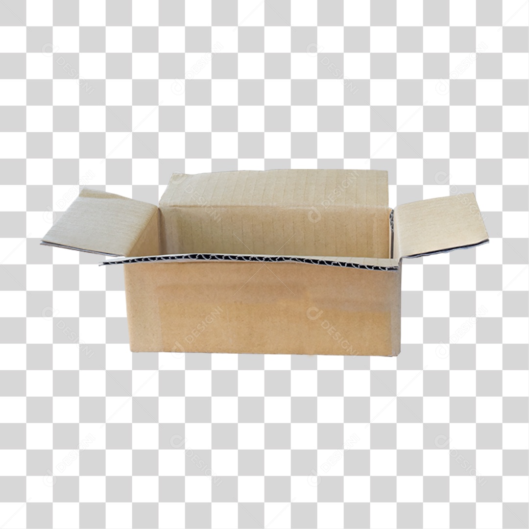 Caixa de Papelão PNG Transparente