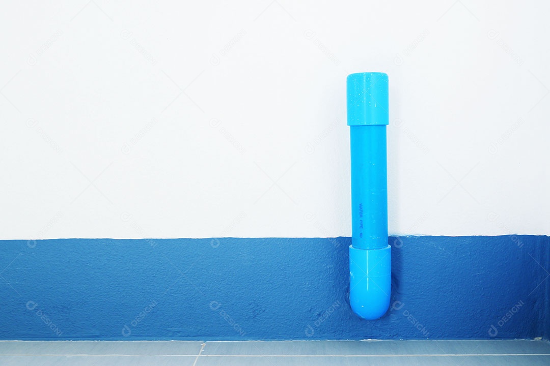 Tubo de PVC grande para colocar tubo de água de drenagem da máquina de lavar