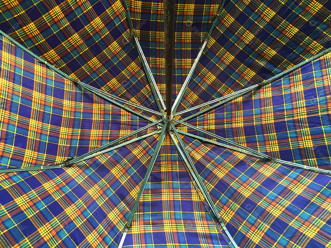 Guarda chuva colorido