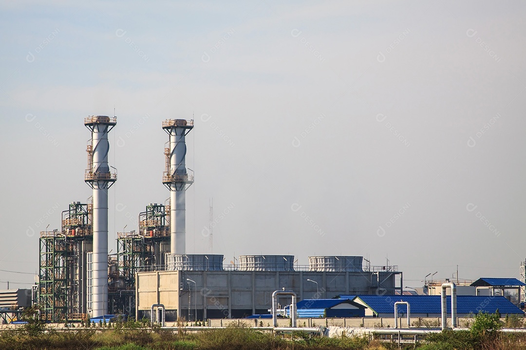 Usina de energia a vapor