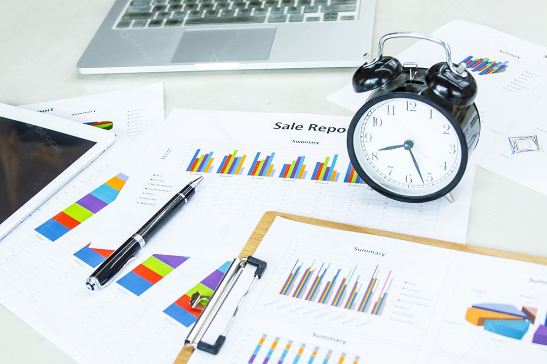 Trabalho de mesa de imagem de negócios