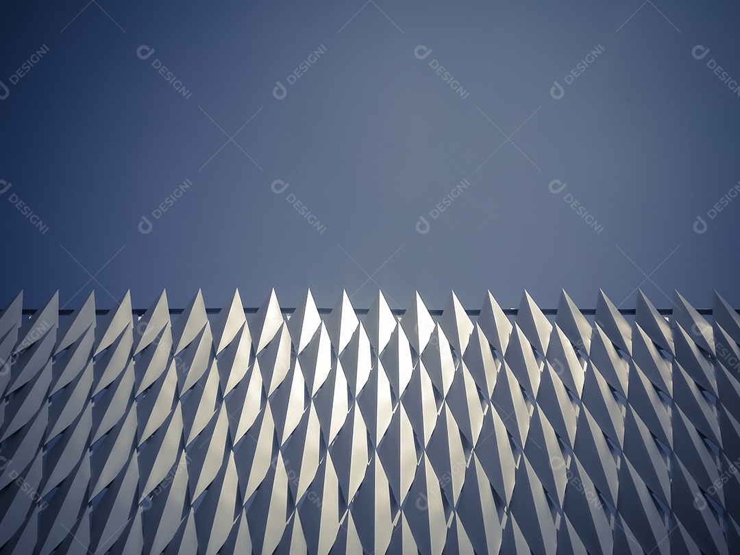 Projetos de estrutura abstrata, em forma de diamante