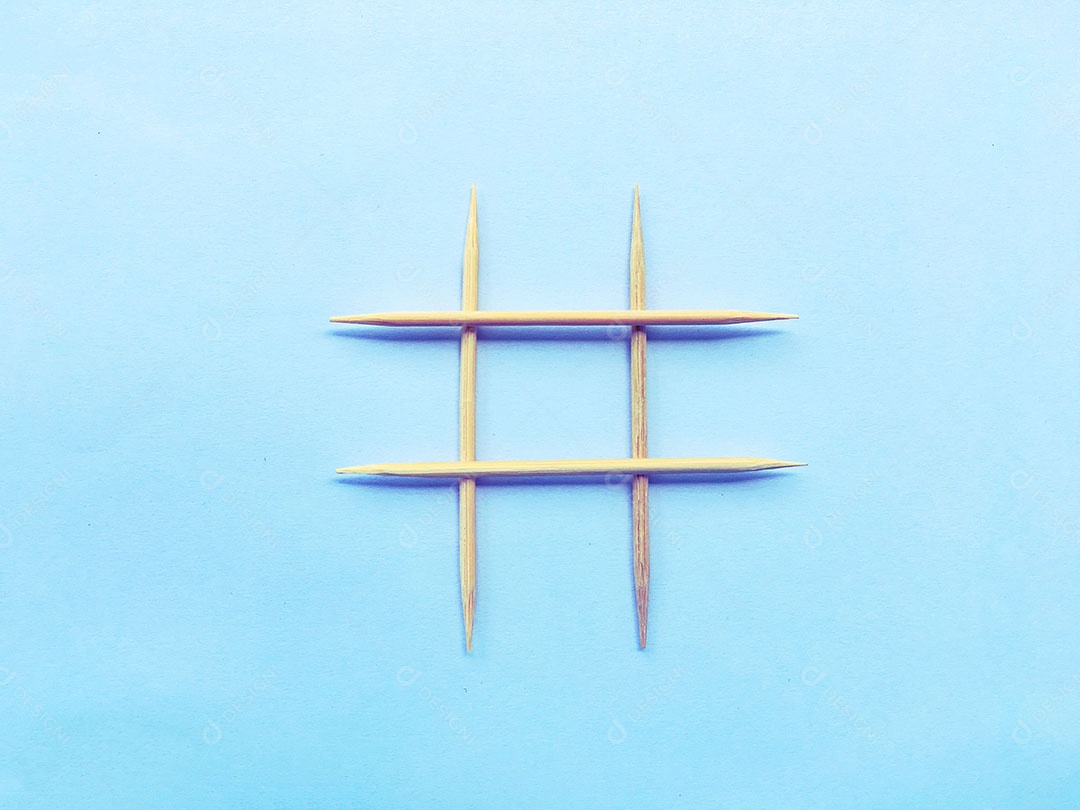 Palitos de dentes madeira