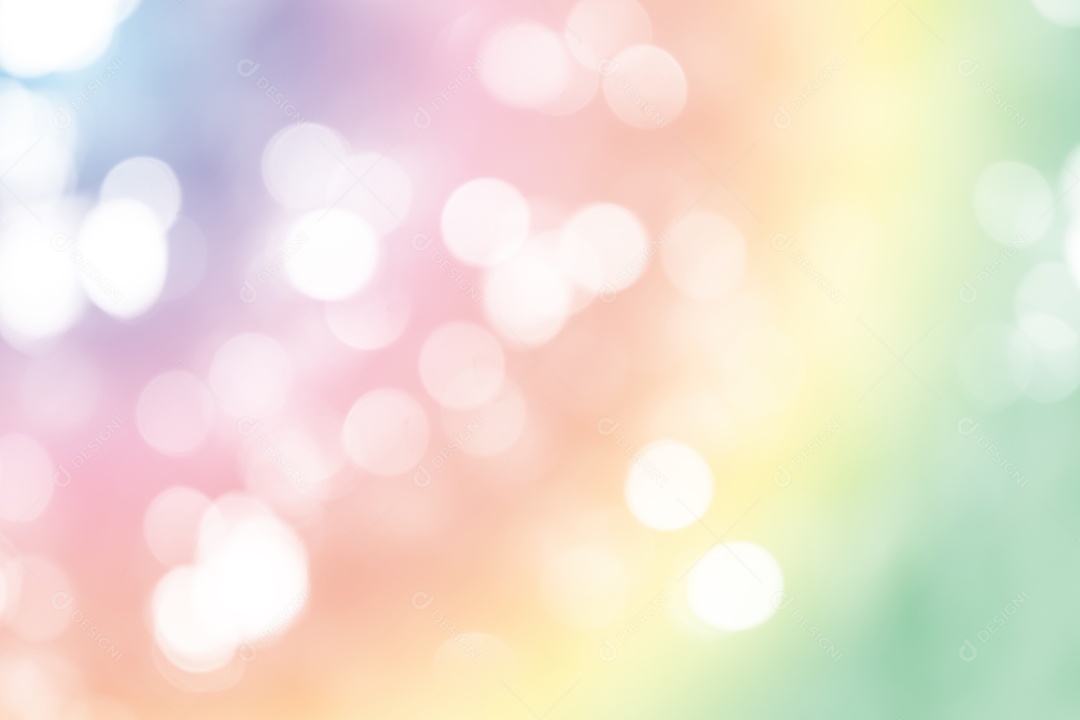Fundo de bokeh colorido desfocado