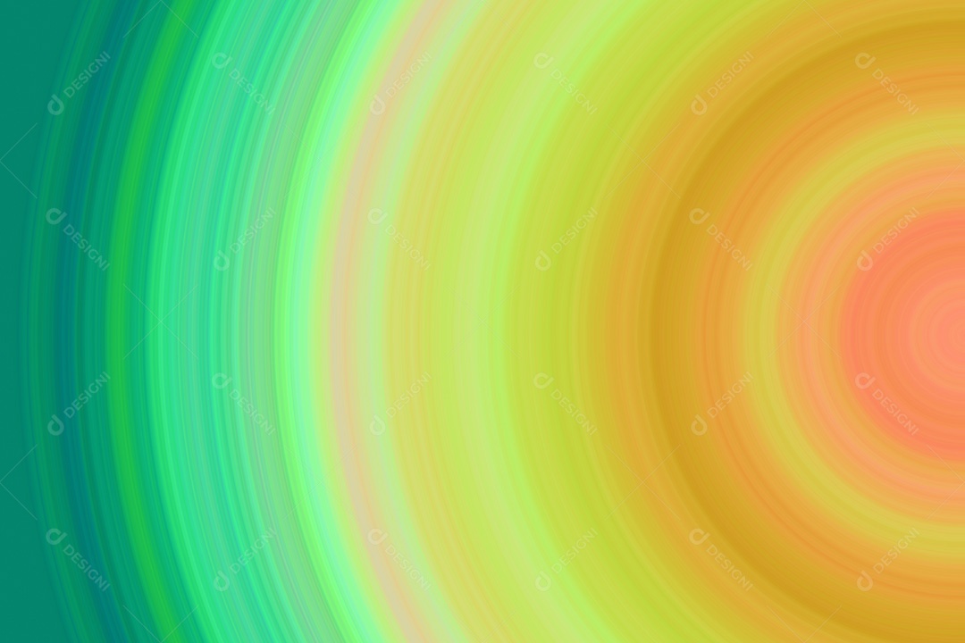 Fundo abstrato do ciclo verde e laranja, fundo de cor de arte