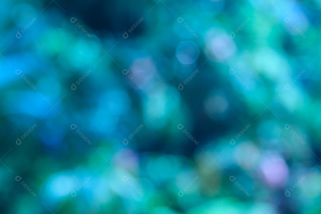 Fundo de bokeh azul e verde, círculo desfocado colorido abstrato