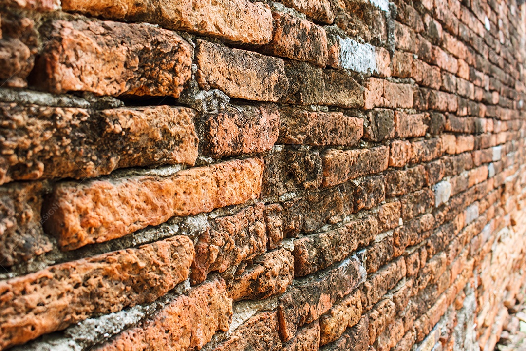Textura de parede de tijolos antigos