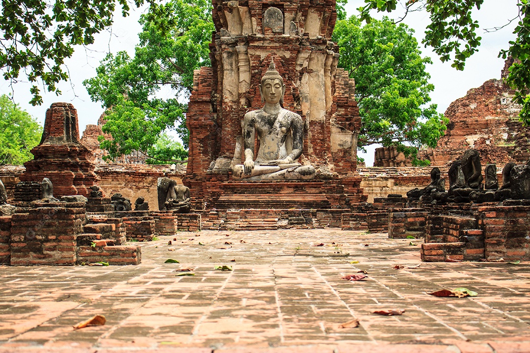 Velho Buda, Conceito de Viagem Tailândia Sudeste Asiático