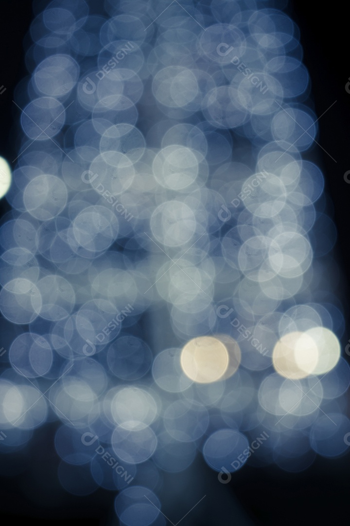 Fundo claro da cor azul do bokeh