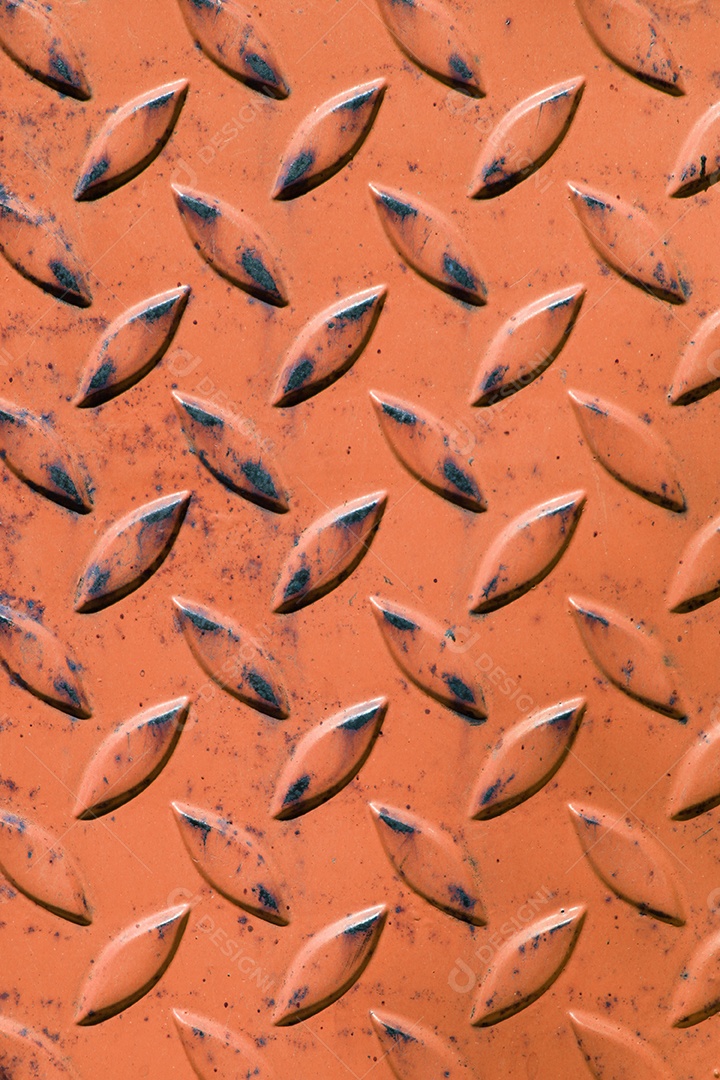 Textura piso antiderrapante laranja