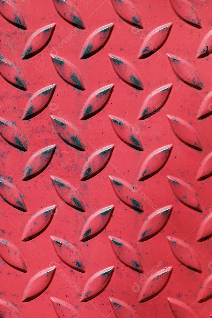 Textura piso antiderrapante vermelho