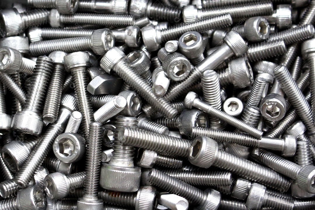 Textura parafusos soltos