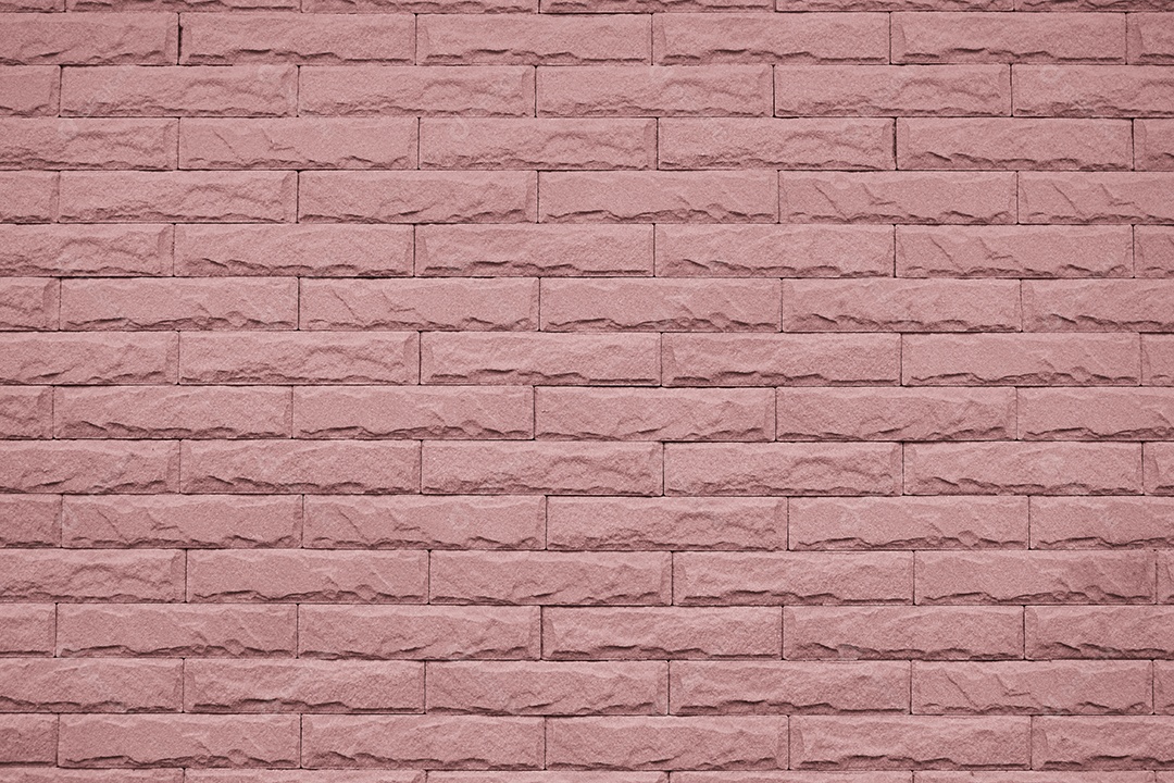 Textura parede de tijolos rosa