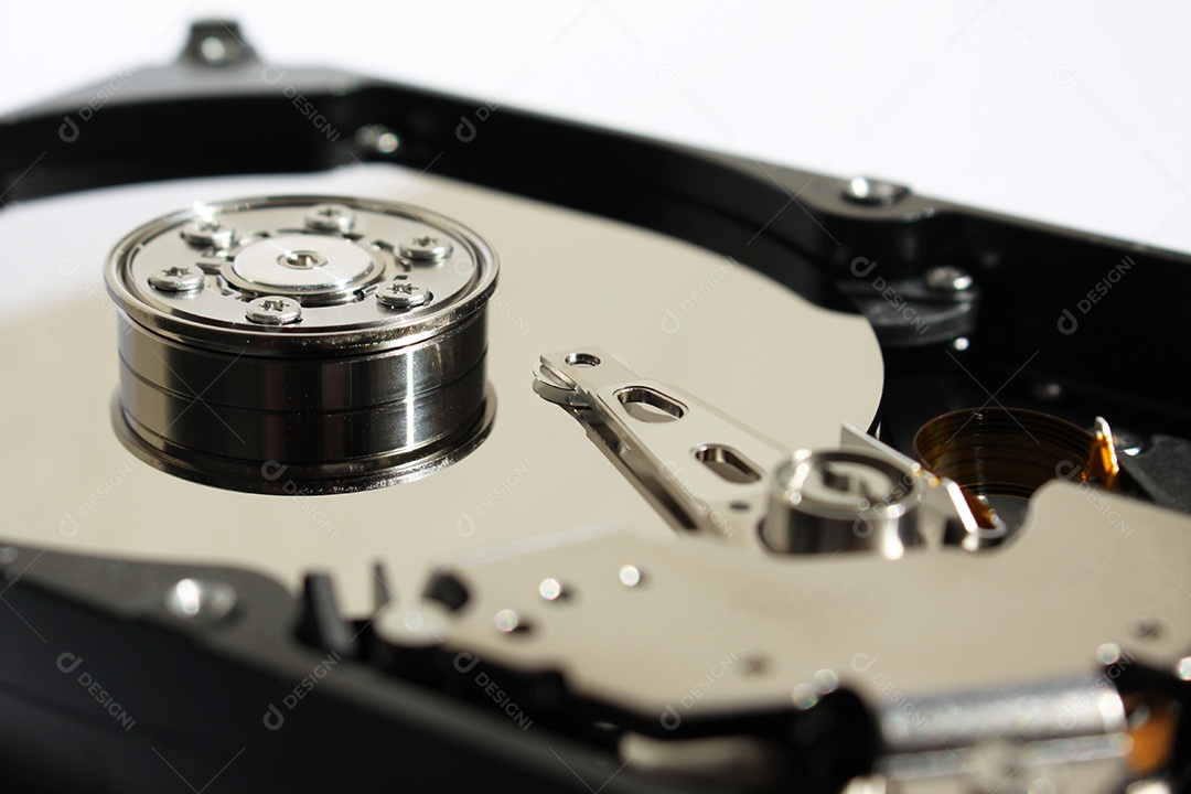 Ideia ascendente e macro do fim da movimentação dura do computador para dentro.