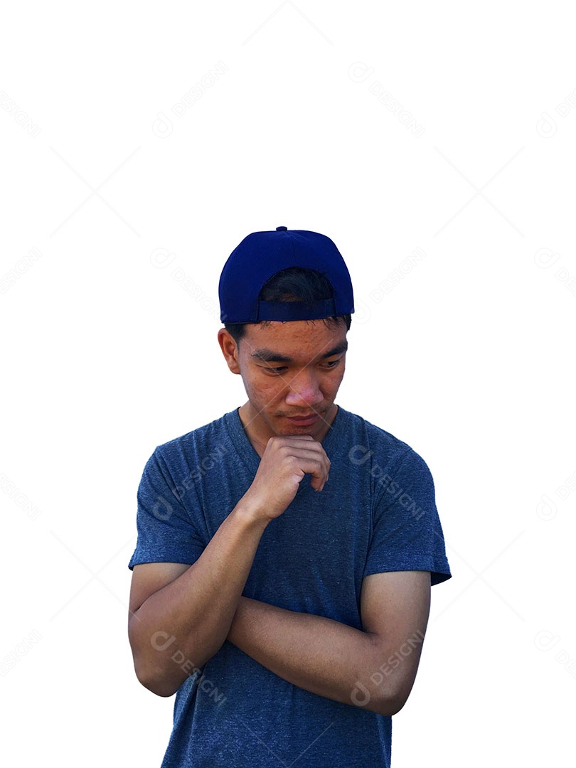 Menino jovem usando boné