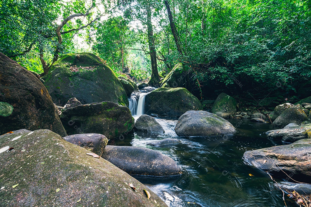 Khao Chamao Waterfall National Park Travel Concept love nature