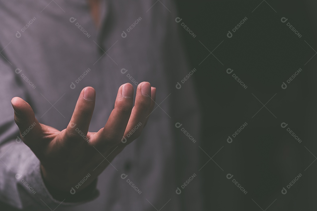 Gestos de mão humana para atividades