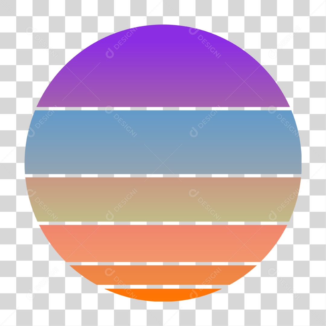 Elementos Cores Formas PNG Transparente