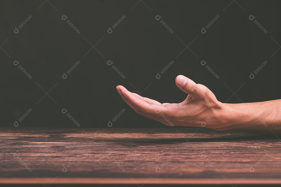 Gestos de mão humana para atividades