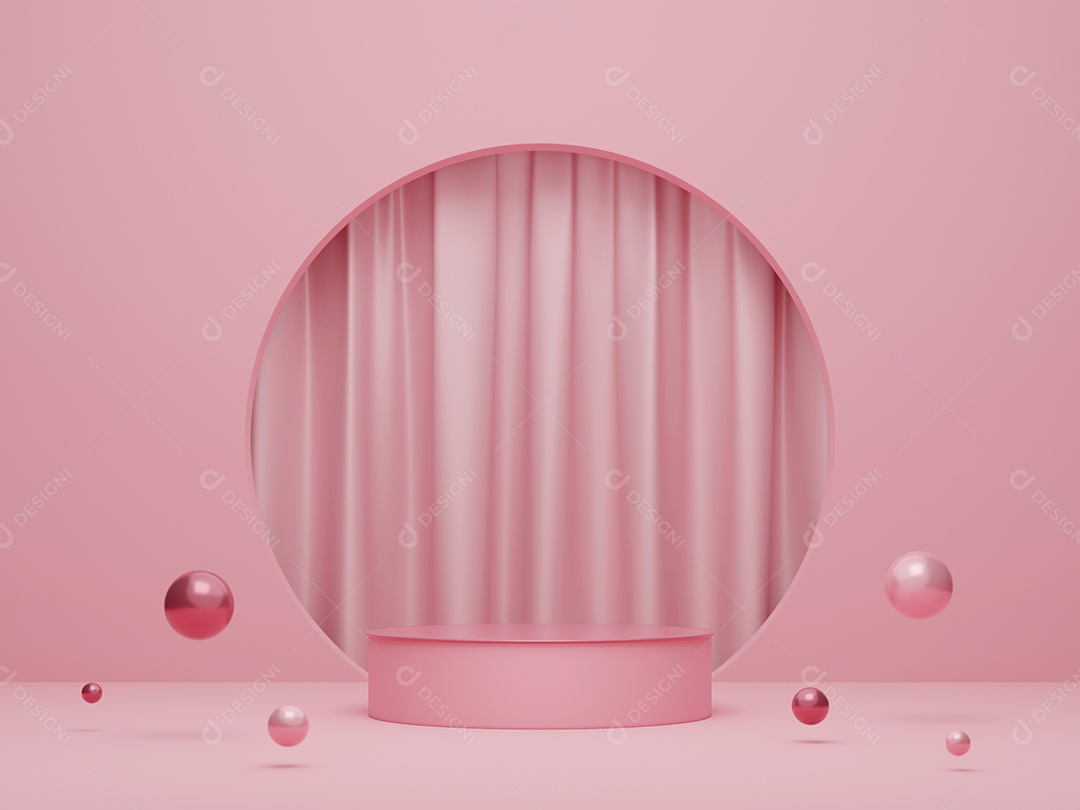 Fundo da bandeira dos namorados do pódio com balão de forma de coração