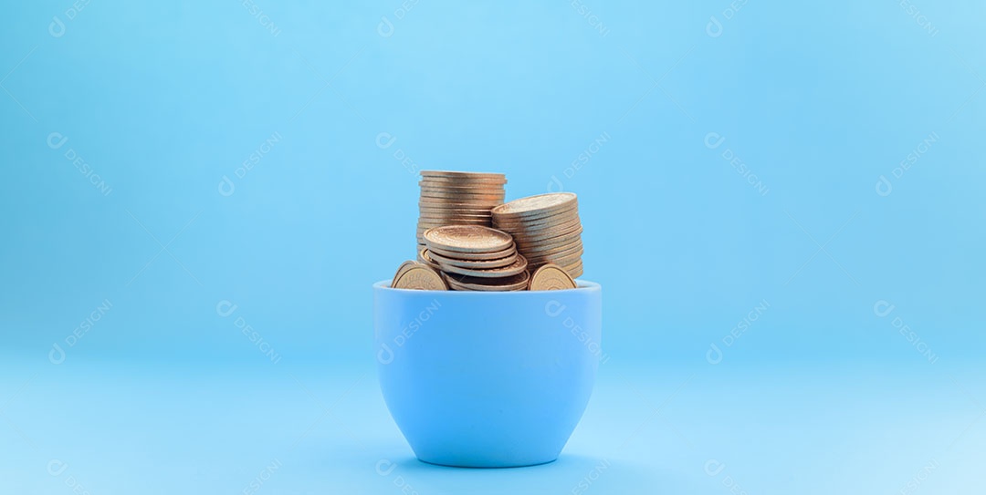 Conceito investimento estoque finanças crescimento economizando dinheiro