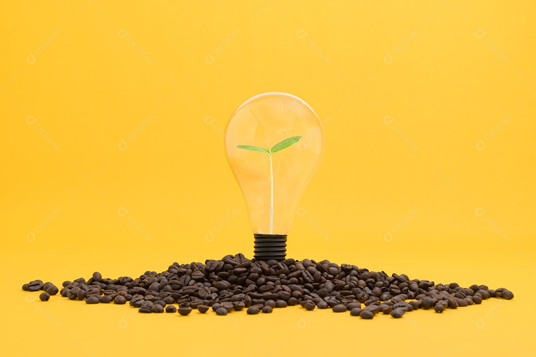 Beba café para obter energia tenha novas ideias