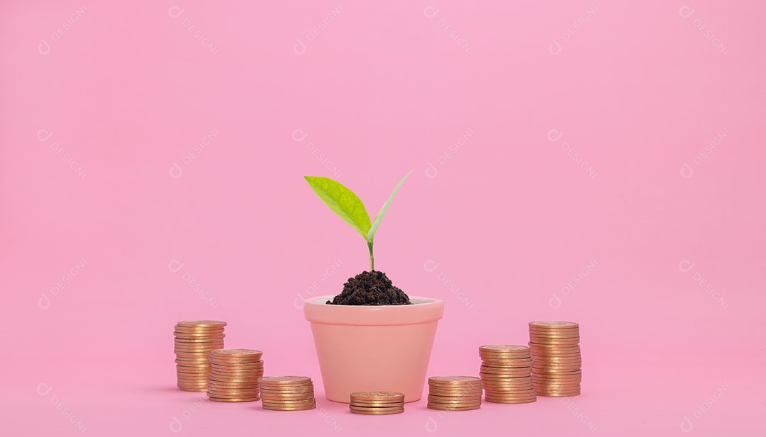 Conceito crescimento financeiro investir ações pagar impostos