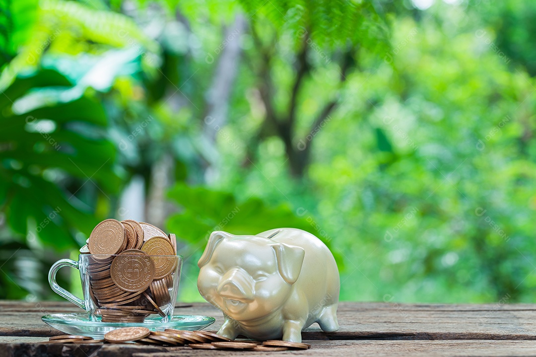 Conceito, investimento, estoque, economizando dinheiro, crescimento financeiro