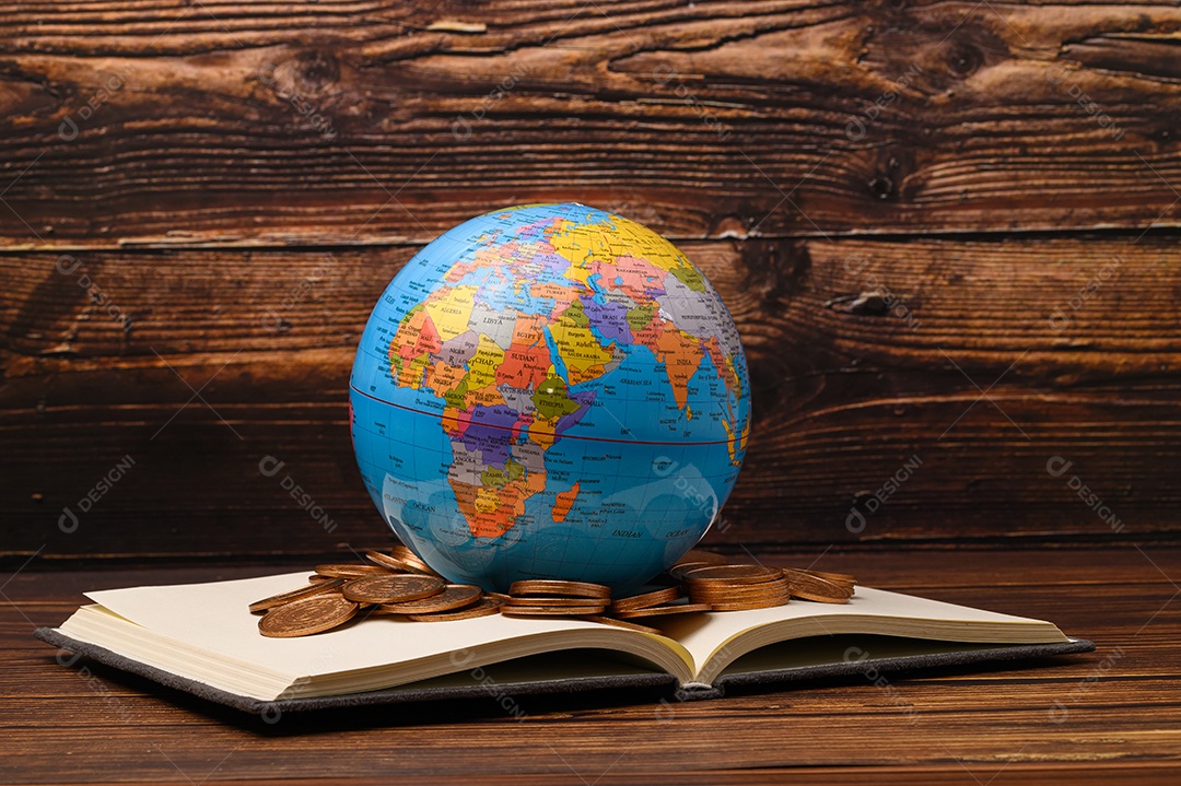 Ganhos investindo ações em todo o mundo