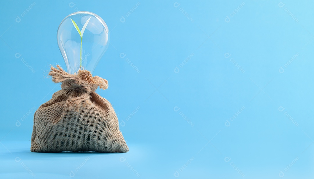 Conceito para economizar dinheiro, investir em ações de negócios financeiros