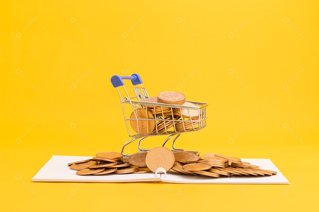 Economizar dinheiro, investir em ações, crescimento financeiro, renda