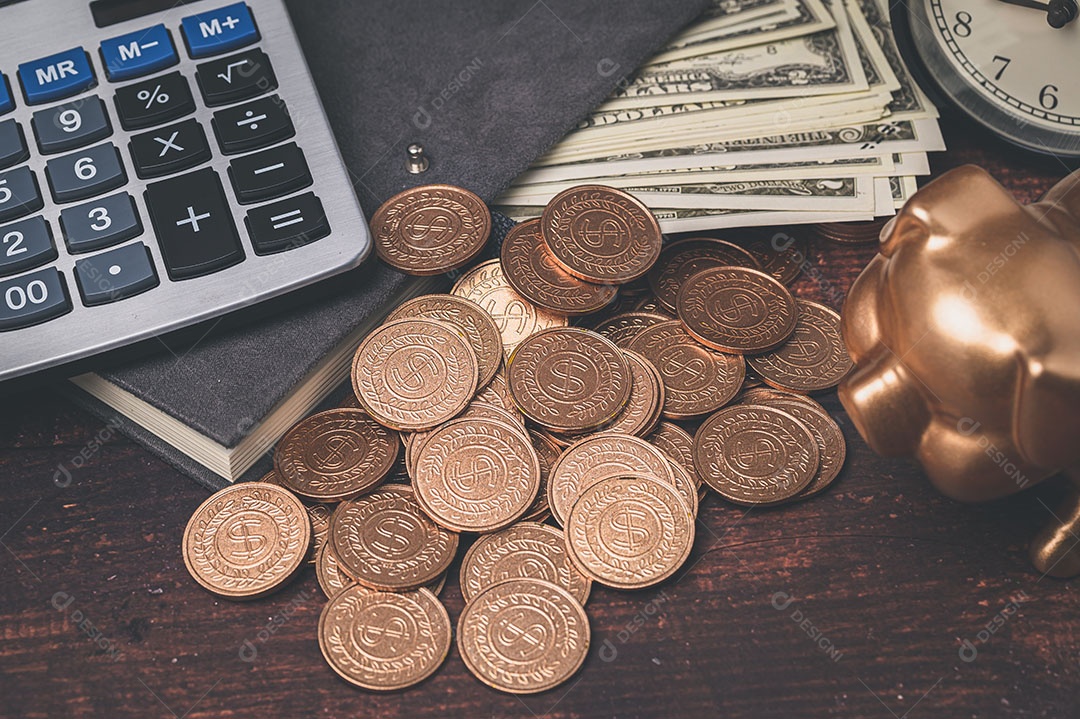 Economizar dinheiro, investir ações, renda financeira