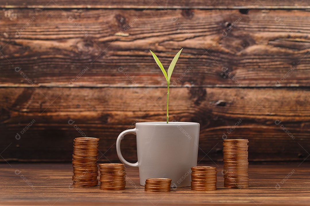 Economize dinheiro, invista ações, aumente sua renda.