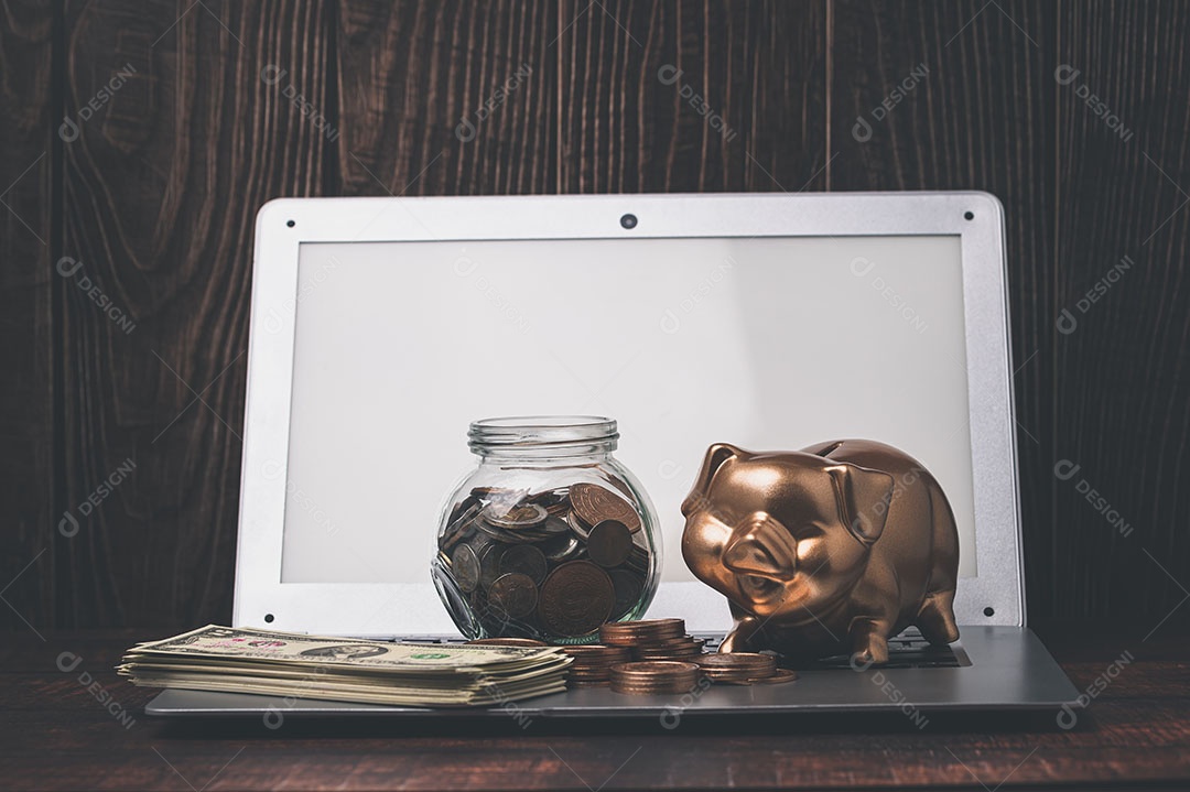 Conceito de economia de investimento, estoque, renda, lucro do negócio