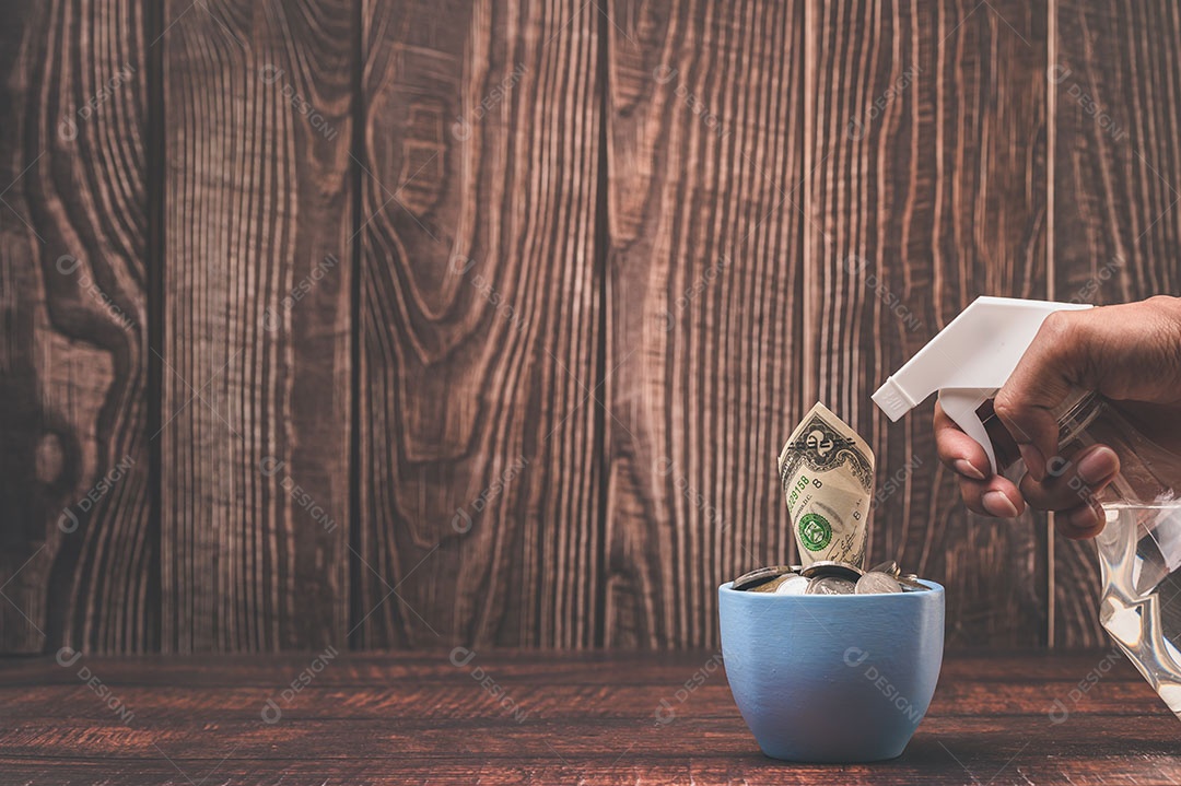 Conceito de economia de investimento, estoque, renda, lucro do negócio