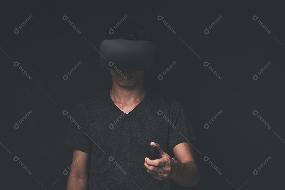 Tecnologia on-line do metaverso de conexão de óculos VR