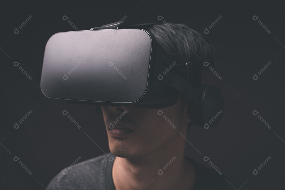 Tecnologia on-line do metaverso de conexão de óculos VR