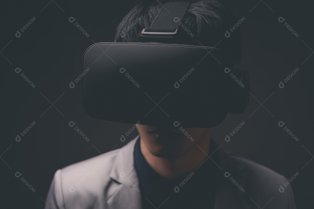 Tecnologia on-line do metaverso de conexão de óculos VR
