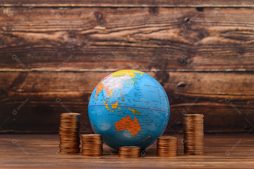 Cofrinho economizar dinheiro, renda, investir, estoque