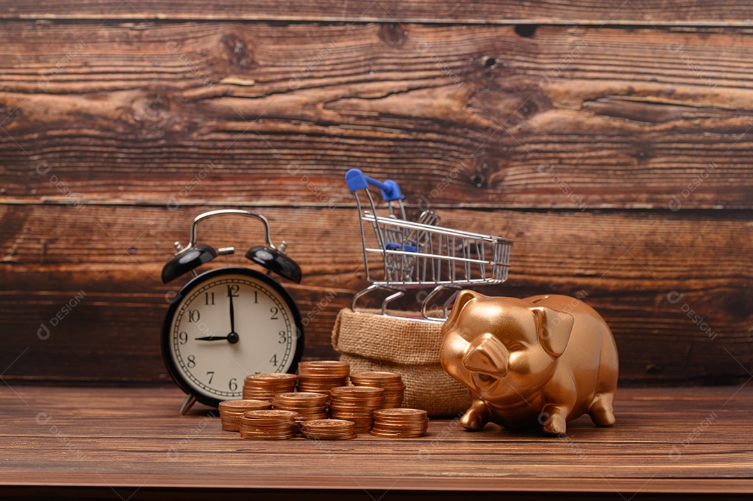 Economize dinheiro, invista, estoque, aumente a receita financeira.