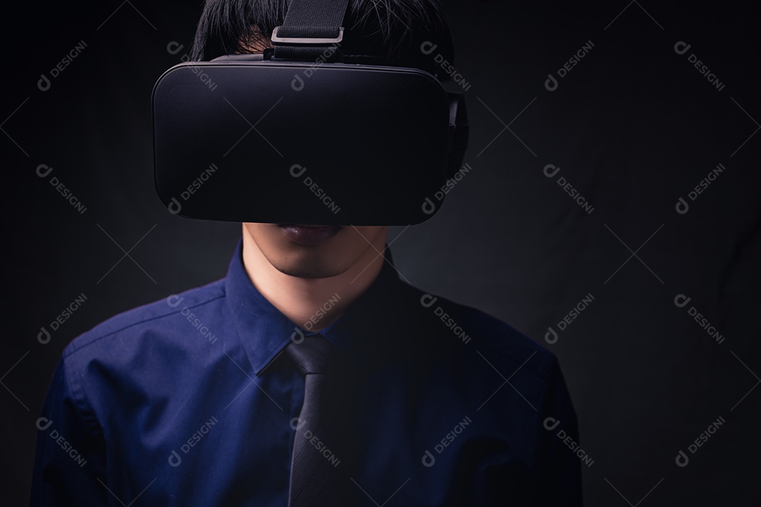 Tecnologia on-line do metaverso de conexão de óculos VR