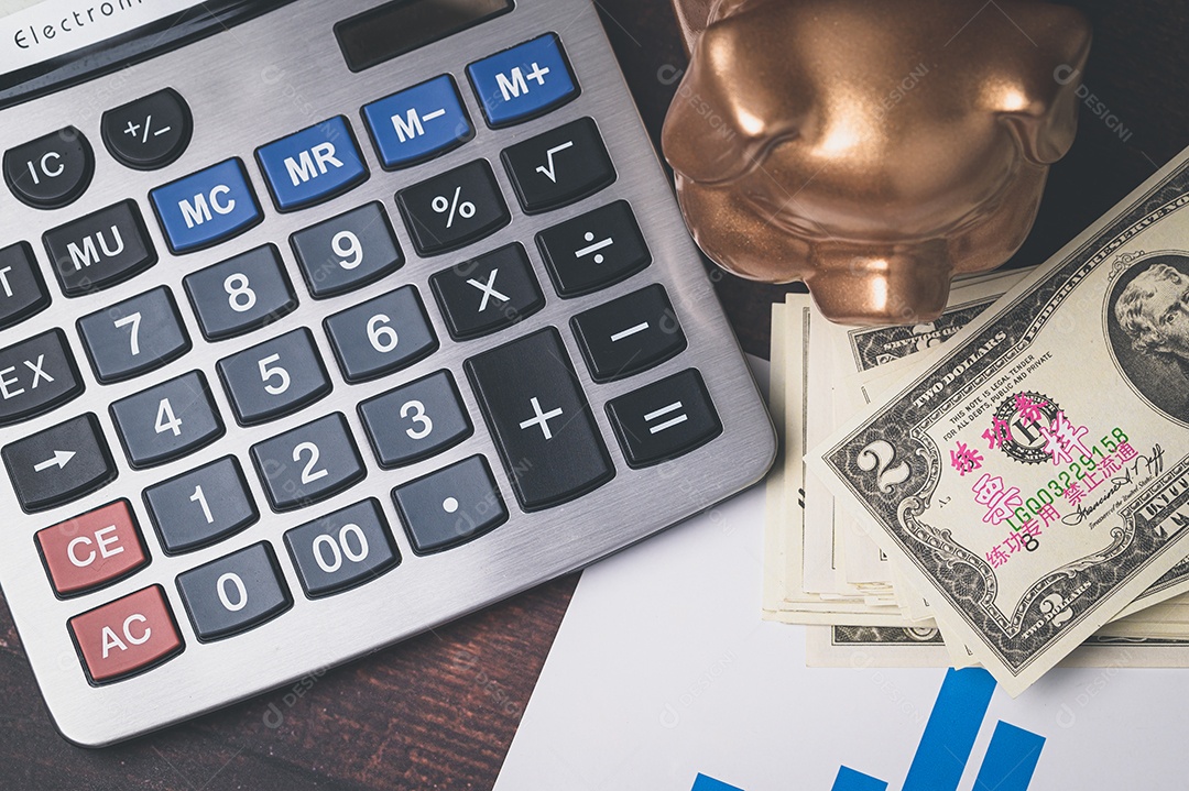 Conceito de economia de investimento, estoque, renda, lucro do negócio