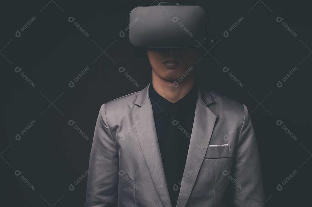 Tecnologia on-line do metaverso de conexão de óculos VR