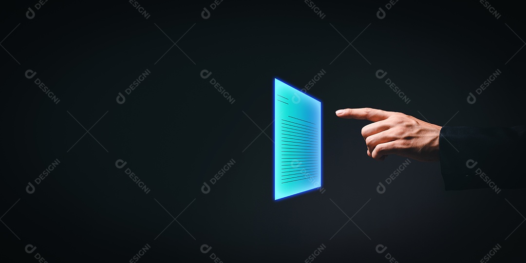 Documento digital online Assinatura eletrônica, gerenciamento de documentos, escritório