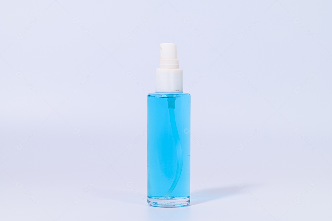 Máscara sanitária com gel de álcool para lavar as mãos Prevenir o coronavírus