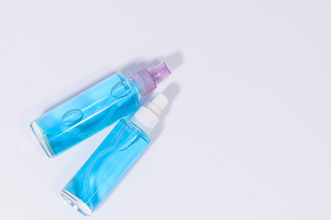 Gel de álcool para lavar as mãos Prevenir o coronavírus covid-19