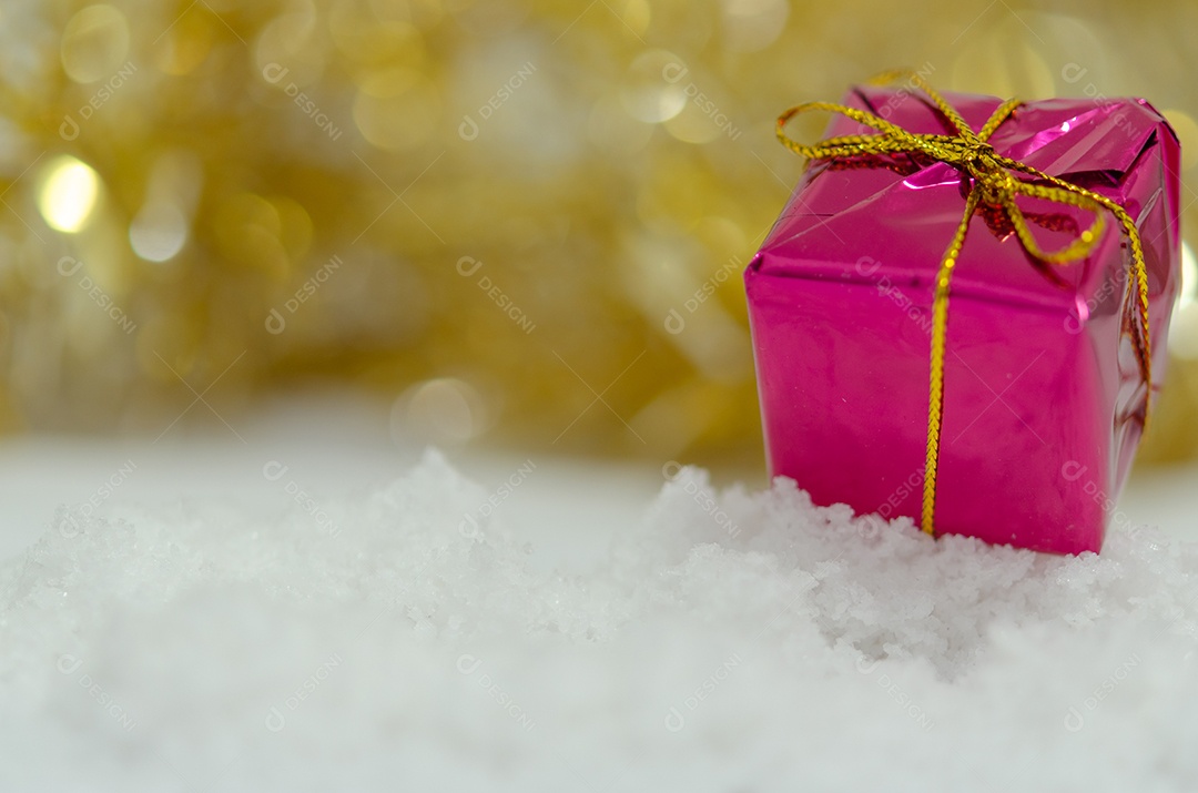 caixas de presente em abstrato